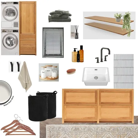 Sample board laundry Interior Design Mood Board by alicebadger on Style Sourcebook