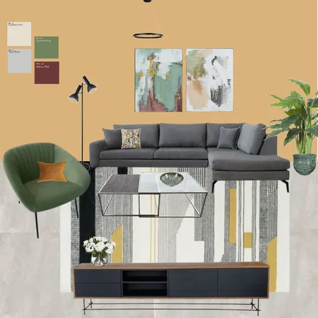 modern living room Interior Design Mood Board by yaell on Style Sourcebook