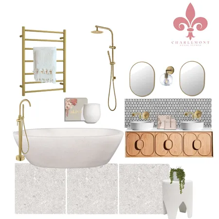 Bathroom Styling Interior Design Mood Board by Charlemomt Style Studio on Style Sourcebook