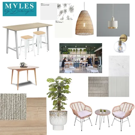 Candlewood Cafe - Mood Board Option 1 Interior Design Mood Board by Myles By Design on Style Sourcebook