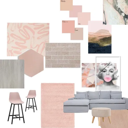 Scheme 3 Monochromatic playing Interior Design Mood Board by Sarah J Weston on Style Sourcebook