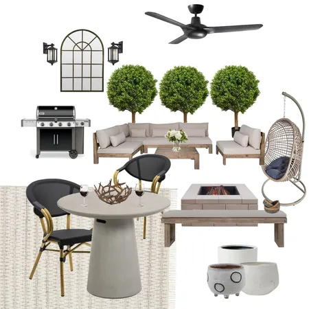 outdoor dining Interior Design Mood Board by ZIINK Interiors on Style Sourcebook