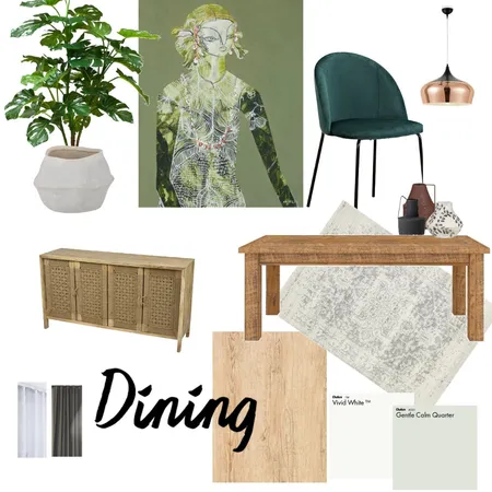 mod 9 Dining Interior Design Mood Board by Amanda Travers on Style Sourcebook