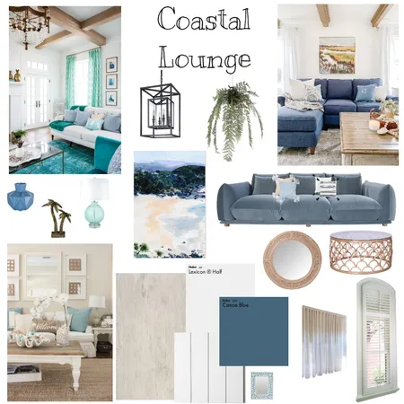 Coastal Lounge Interior Design Mood Board by KimS on Style Sourcebook