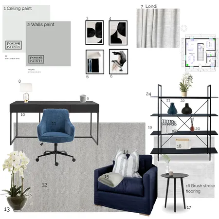 study sample board Interior Design Mood Board by silviavenegas on Style Sourcebook