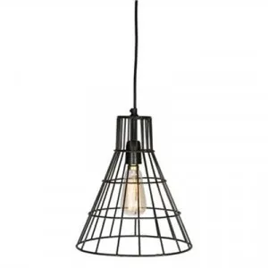 Brooklyn Iron Wire Pendant Light - Black by Casa Sano, a Pendant Lighting for sale on Style Sourcebook