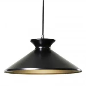 Bengta Metal Pendant Light - Black by Shelon Lights, a Pendant Lighting for sale on Style Sourcebook