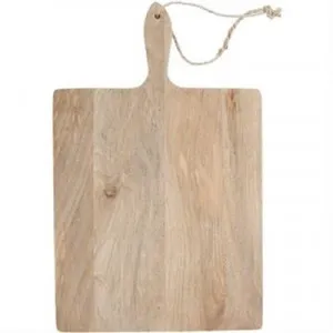 Blayney Mango Wood Rectangular Serving Board with Handle, Large by Casa Sano, a Platters & Serving Boards for sale on Style Sourcebook