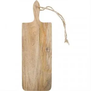 Blayney Mango Wood Long Serving Board with Handle, Small by Casa Sano, a Platters & Serving Boards for sale on Style Sourcebook