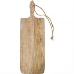 Blayney Mango Wood Long Serving Board with Handle, Medium by Casa Sano, a Platters & Serving Boards for sale on Style Sourcebook