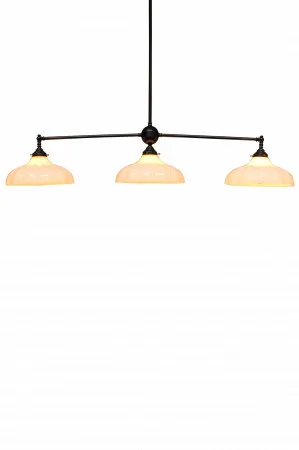 3 Light Glass Pendant - Mayflower by Fat Shack Vintage, a Chandeliers for sale on Style Sourcebook