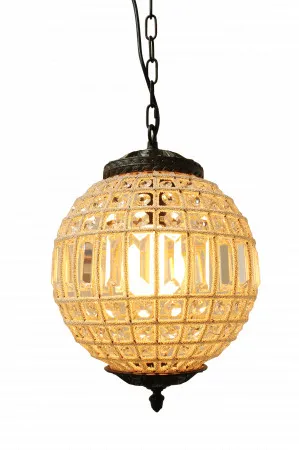 Waldorf Crystal Ball Pendant by Fat Shack Vintage, a Chandeliers for sale on Style Sourcebook