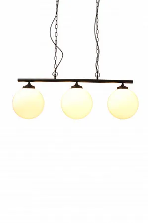Glass Ball Swing Pendant Light by Fat Shack Vintage, a Chandeliers for sale on Style Sourcebook
