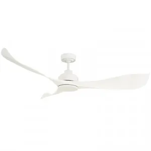 Eagle DC Ceiling Fan, 140cm/56", Cream / White by Mercator, a Ceiling Fans for sale on Style Sourcebook