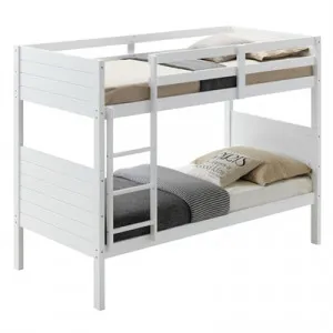 Welling Wooden Bunk Bed, Single, White by Dodicci, a Kids Beds & Bunks for sale on Style Sourcebook