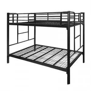 Tubeco Junee Australian Made Commercial Grade Metal Bunk Bed, Single, Textured Black by Tubeco, a Kids Beds & Bunks for sale on Style Sourcebook
