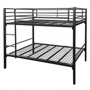 Tubeco Backpacker Australian Made Commercial Grade Metal Bunk Bed, King Single, Matt Black by Tubeco, a Kids Beds & Bunks for sale on Style Sourcebook