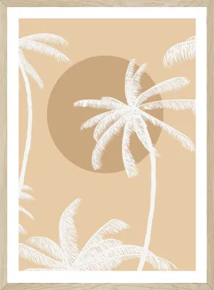 SUNSET PALM BY SEASCAPE LIVING by Seascape Living, a Original Artwork for sale on Style Sourcebook