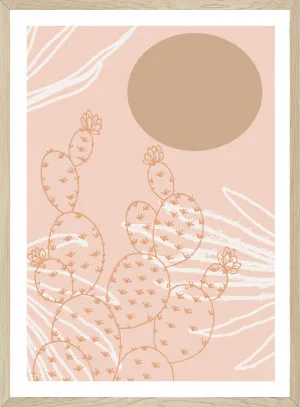 APRICOT CACTI BY SEASCAPE LIVING by Seascape Living, a Original Artwork for sale on Style Sourcebook