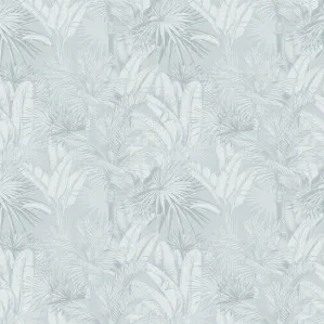 Luxe Palms - Duck Egg Blue by Boho Art & Styling, a Wallpaper for sale on Style Sourcebook