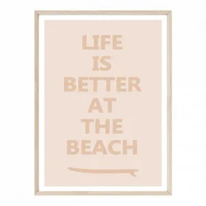 Life is Better at the Beach by Boho Art & Styling, a Original Artwork for sale on Style Sourcebook