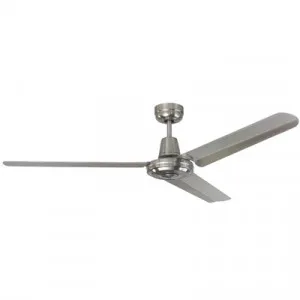Swift Stainless Steel Ceiling Fan, 140cm/56" by Mercator, a Ceiling Fans for sale on Style Sourcebook