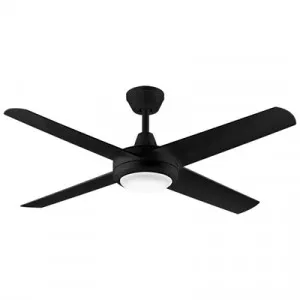 Threesixty Aspire Ceiling Fan with LED Light, 132cm/52", Black by ThreeSixty Ceiling Fans, a Ceiling Fans for sale on Style Sourcebook