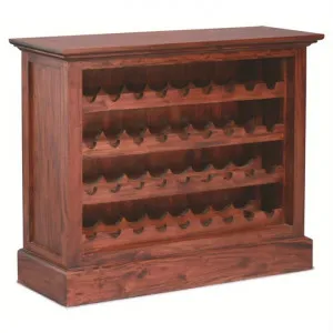 Boku Mahogany Timber Wine Rack, Small, Mahogany by Centrum Furniture, a Wine Racks for sale on Style Sourcebook