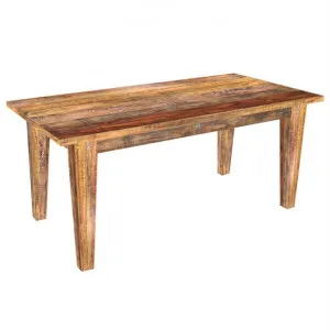 Petherton Solid Mango Wood Timber 220cm Dining Table by Chateau Legende, a Dining Tables for sale on Style Sourcebook