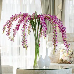 Set of 5 Artificial Ocean Orchid - Lilac White by FLH, a Plants for sale on Style Sourcebook