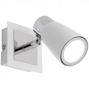 Alecia Metal LED Spotlight, 1 Light, White by Mercator, a Spotlights for sale on Style Sourcebook