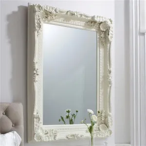celyn Wall Mirror, 120cm, Cream by Casa Bella, a Mirrors for sale on Style Sourcebook