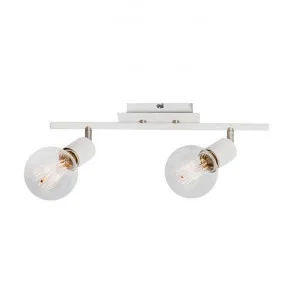 Tiffany Spotlight, 2 Light, White by Mercator, a Spotlights for sale on Style Sourcebook