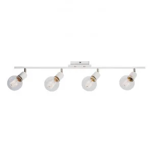 Tiffany Spotlight, 4 Light, White by Mercator, a Spotlights for sale on Style Sourcebook