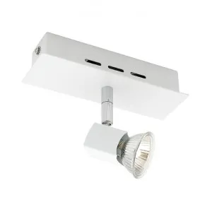 Titan Metal Spotlight, 1 Light, White by Cougar Lighting, a Spotlights for sale on Style Sourcebook