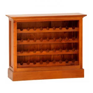 Boku Mahogany Timber Wine Rack, Small, Light Pecan by Centrum Furniture, a Wine Racks for sale on Style Sourcebook