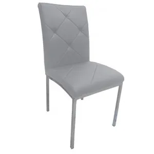 Moris Fabric Dining Chair, Light Grey by Brighton Home, a Dining Chairs for sale on Style Sourcebook