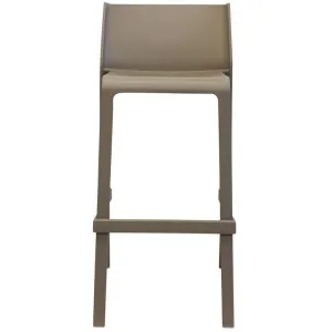 Trill Italian Made Commercial Grade Indoor / Outdoor Bar Stool, Taupe by Nardi, a Bar Stools for sale on Style Sourcebook
