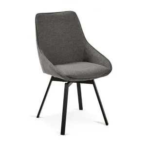 Neal Fabric Dining Chair, Dark Grey by El Diseno, a Dining Chairs for sale on Style Sourcebook