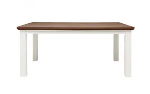 Hamptons Dining Table 180cm in Acacia Two Tone by OzDesignFurniture, a Dining Tables for sale on Style Sourcebook