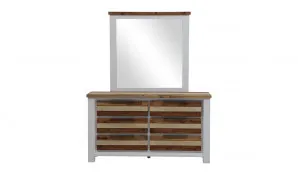 Halifax Dresser Mirror in Acacia Grey / White by OZ Design, a Dressing Tables for sale on Style Sourcebook