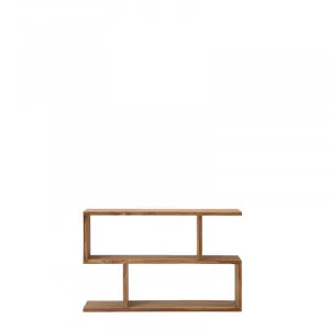 Kote Zig Zag Shelf 120 x 30 x 75cm in Rosewood by OzDesignFurniture, a Bookshelves for sale on Style Sourcebook