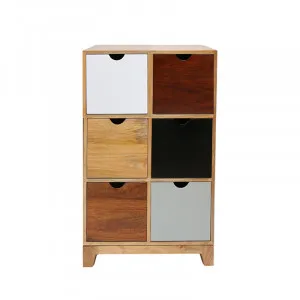 Porto Big Drawer Tall Boy in Multi by OzDesignFurniture, a Cabinets, Chests for sale on Style Sourcebook