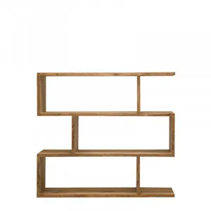 Kote Zig Zag Shelf 120 x 30 x 110cm in Rosewood by OzDesignFurniture, a Bookshelves for sale on Style Sourcebook