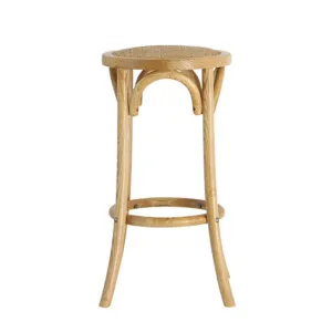 Cristo Stool in Clear / Rattan by OzDesignFurniture, a Bar Stools for sale on Style Sourcebook