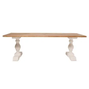 Mornington Dining Table 240cm in Rustic Elm by OZ Design, a Dining Tables for sale on Style Sourcebook