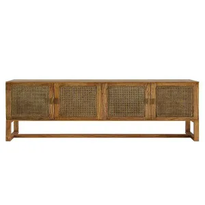Rita Entertainment Unit 4 Door in Mindi / Rattan by OzDesignFurniture, a Entertainment Units & TV Stands for sale on Style Sourcebook