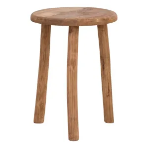 Stoltz Decorative Stool in Rustic Mangowood by OzDesignFurniture, a Stools for sale on Style Sourcebook