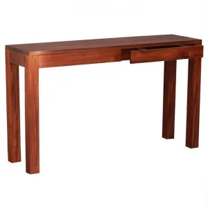 Amsterdam Mahogany Timber Sofa Table, 130cm, Mahogany by Centrum Furniture, a Console Table for sale on Style Sourcebook