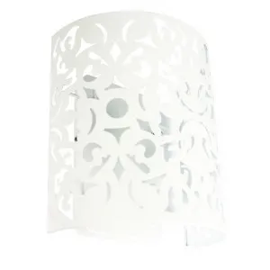 Vicky Metal Wall Light, White by Oriel Lighting, a Wall Lighting for sale on Style Sourcebook